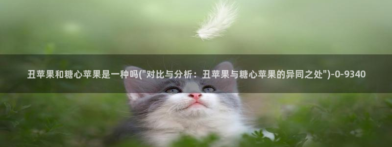糖心vlog,在线观看：丑苹果和糖心苹果是一种吗(\